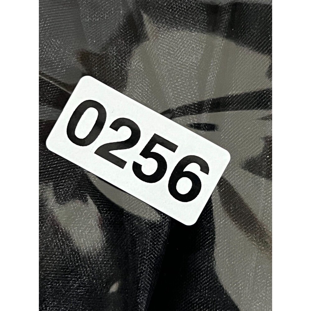 Forever 21 Tulle Mini Dress Black Strapless Tiered Ruffle Prom Whimsy Goth Small - Picture 9 of 9